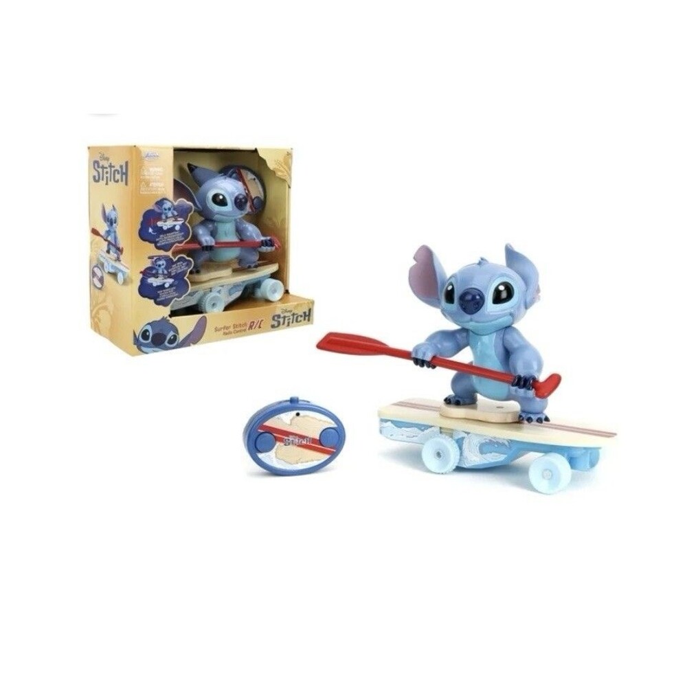 Jada Toys Radio Control Car with 360 Spin, Disney Lilo and Stitch, Ages 3 and up